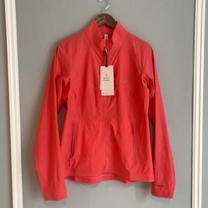 **BNWT**Lululemon Fast And Free Windbreaker Pale Raspberry Size 12